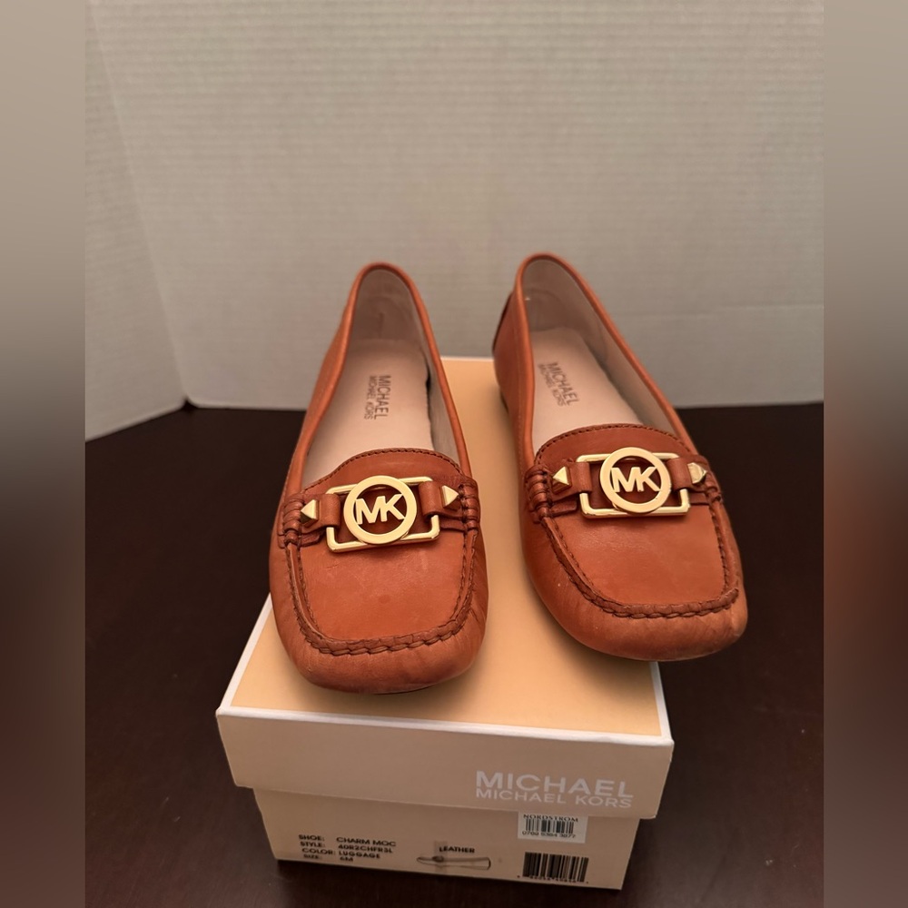 Michael Kors Women's Tan Loafers